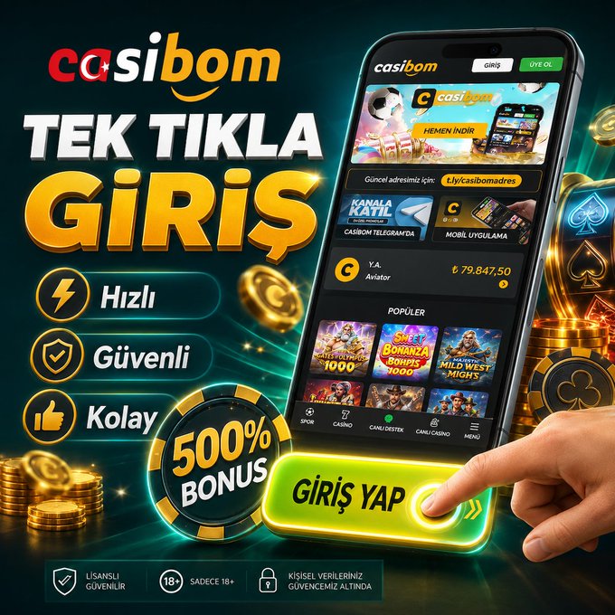 Casibom mobil giriş görseli